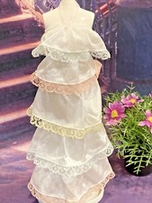 Barbie -Layered ruffled Superstar Era - Gown /Dress  Rare HTF Ships Fast   