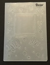 Darice BUTTERFLY FRAME Embossing Folder