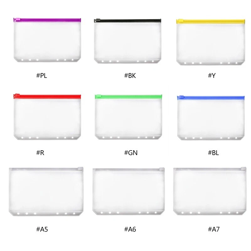 A7 zipper pouch hot sale