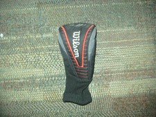 slightly used Wilson Universal 4h 4 hybrid headcover black/grey Red lines
