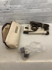 1984 OSROW Mini Travel Iron Vintage With Water Sprayer! Transforms Into Iron