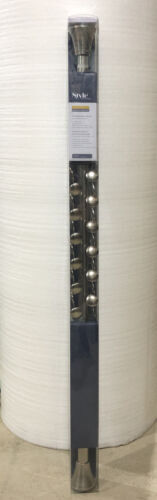 You Get All 4 Style Selections 0335503 Double Drapery Rod Set 28-48