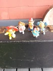 Vintage 1984 Cabbage Patch Kids Doll Mini Figures PVC Figurines Lot of 5