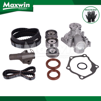 Timing Belt Kit Water Pump Tensioner Fit 08-12 Mitsubishi Galant Eclipse 2.4L