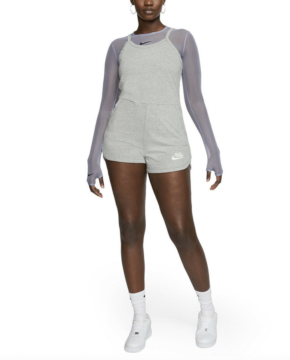 women's nike sportswear gym vintage romper