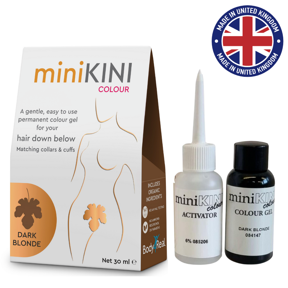 Bikini Pubic Hair Dye Permanent Color for Women Ammonia Free Dark