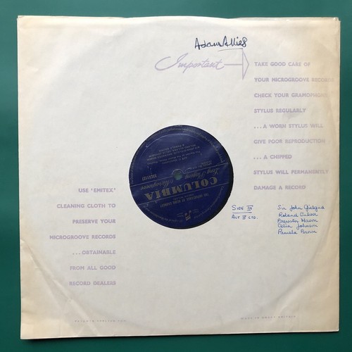 Oscar Wilde’s IMPORTANCE OF BEING EARNEST Radioplay 2 x LP Gielgud Roland Culver - Picture 15 of 24