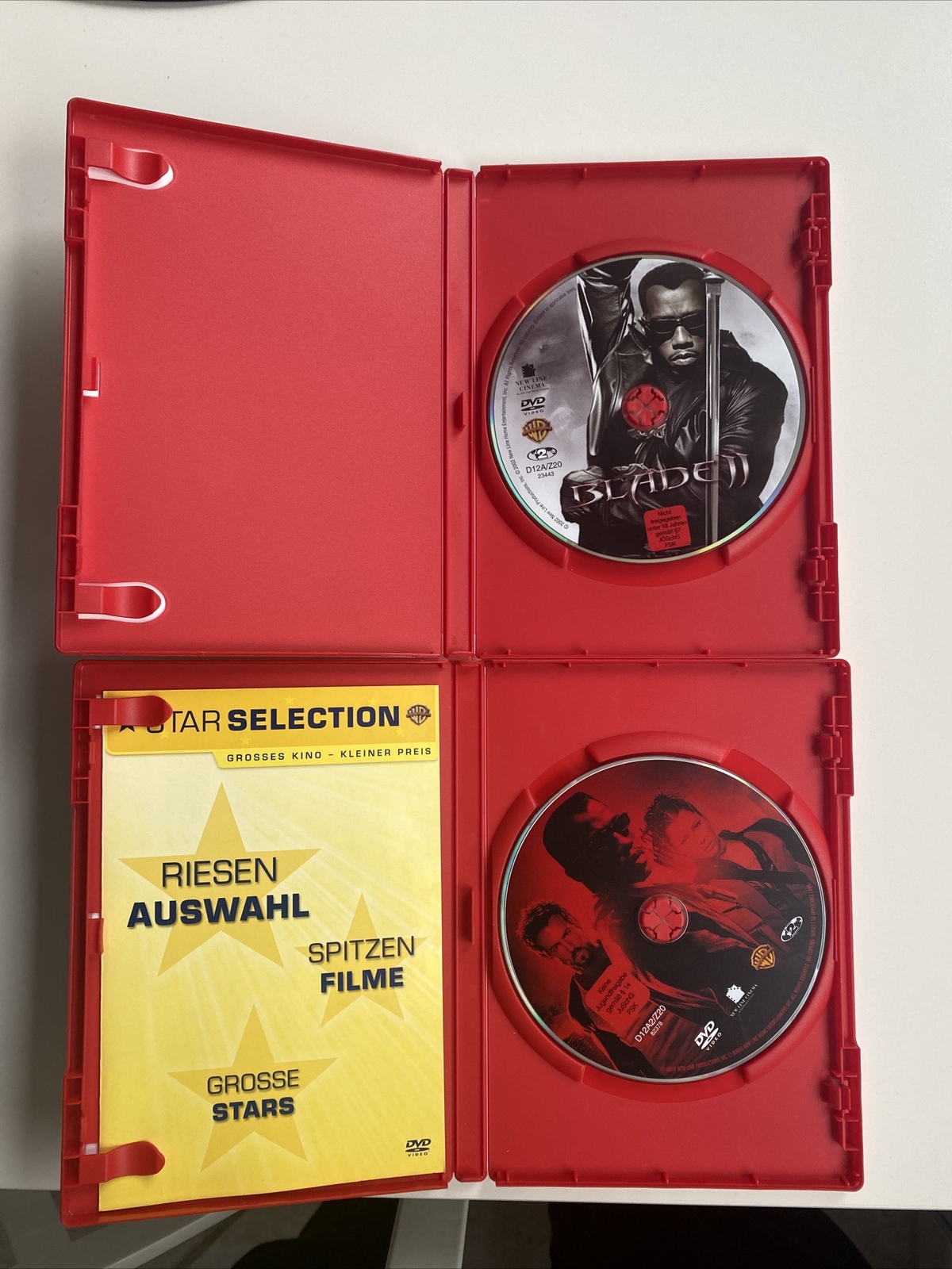 Blade 2 + Blade Trinity DVD eBay