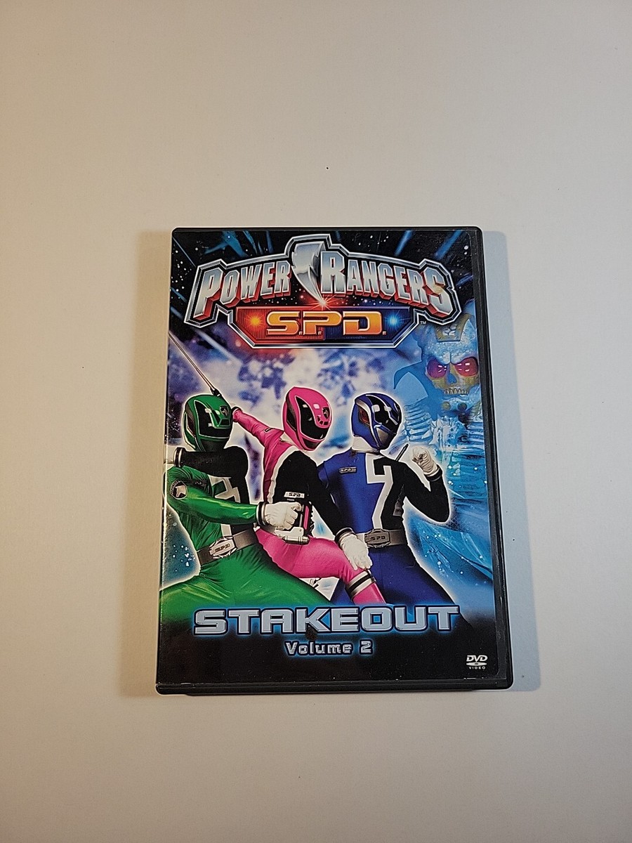 Power Rangers S.P.D. Vol. 2: Stakeout (DVD, 2005