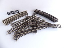 7500 / 7600 / HORNBY HO ANNEE 70 / 22 RAILS 10 DROITS / 12 COURBES