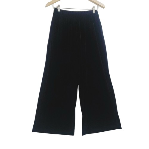 Uniqlo Pants Palazzo Small Gaucho Black 