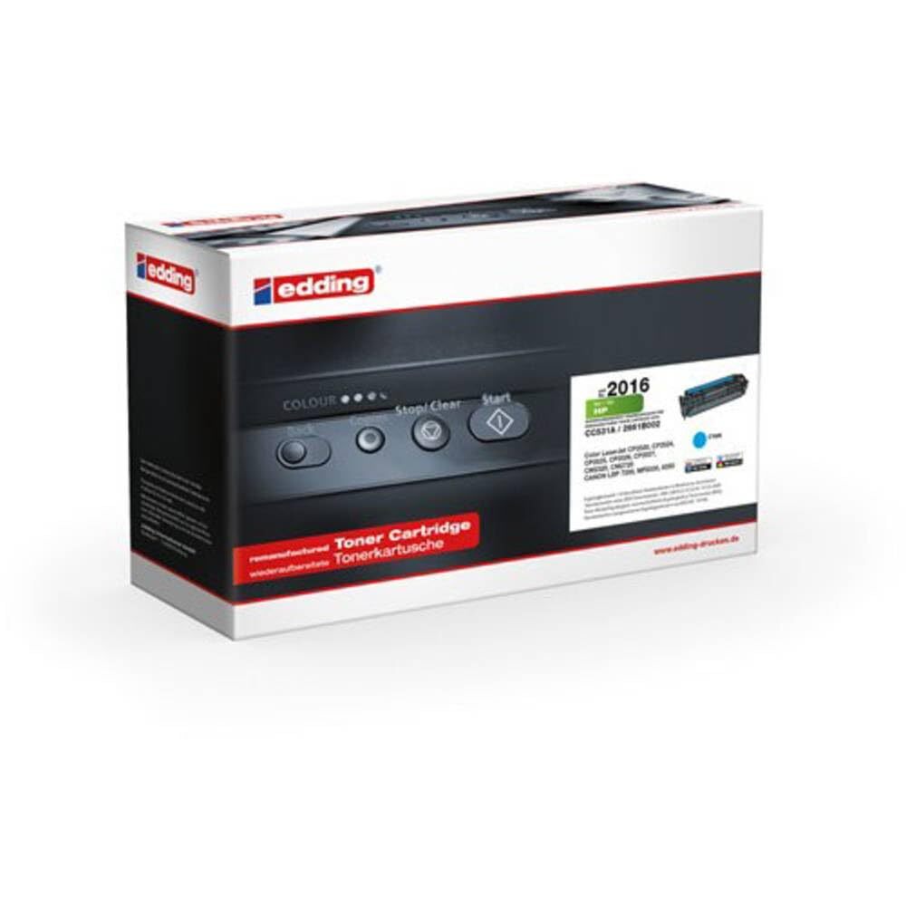 Edding edd-531 Printer Cartridge Replaces Canon PGI-2500XLBk - Black - Contents: