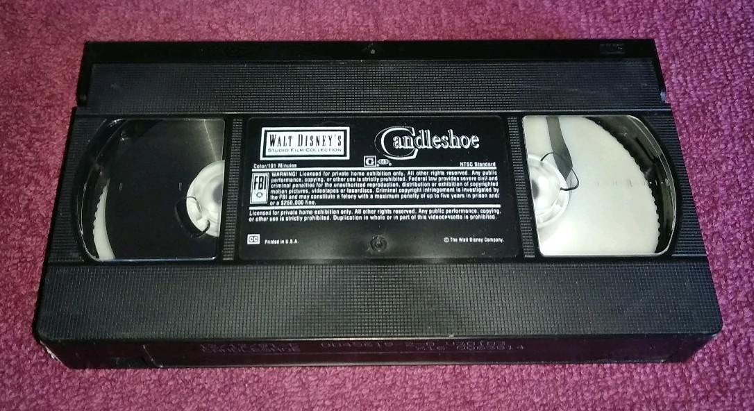 Candleshoe VHS Walt Disney David Niven Jodie Foster Helen Hayes McKern