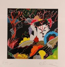 Luca ALINARI - Serigrafia materica "Senza titolo"