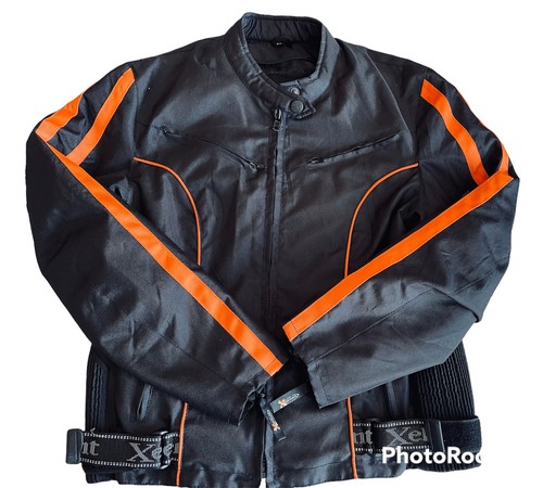 Xelement Motorcycle Jacket Sz XL Women? Black/Orange As Is Outer Jacket ONLY - Picture 2 of 14