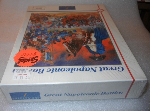 Rare Great Napoleonic Battles - Impressions - for Amiga - New Old Stock - Picture 4 of 5
