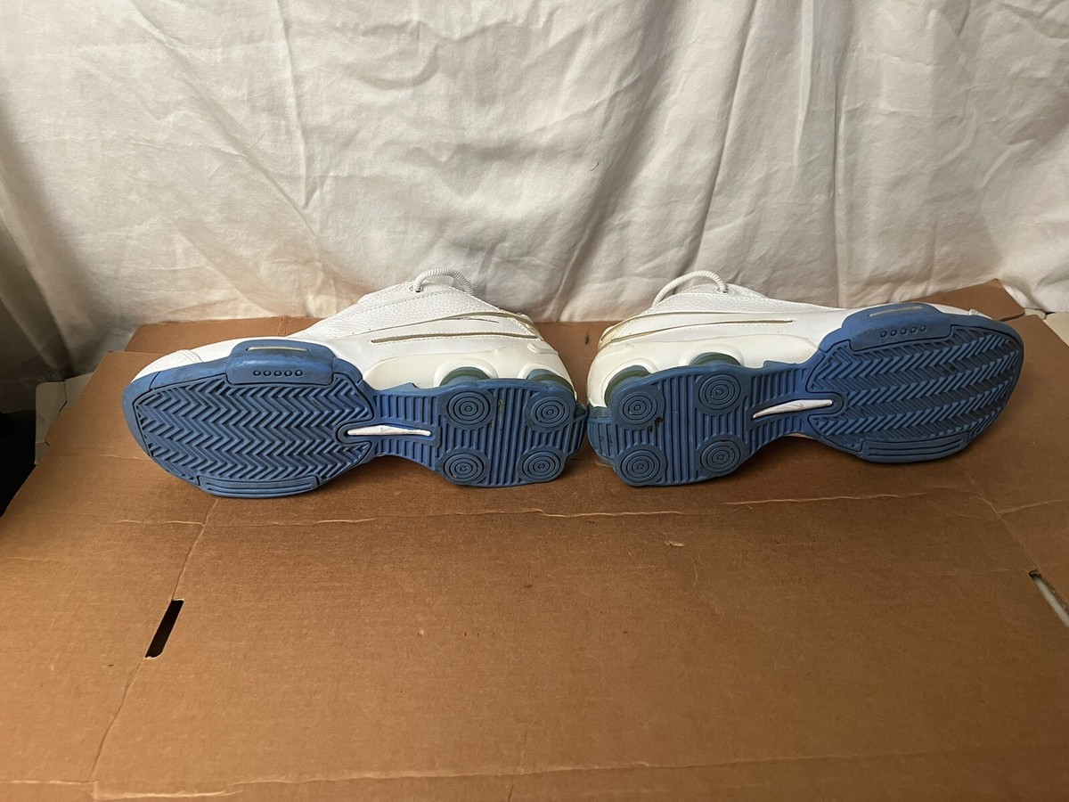 2002 Nike Ken Griffey G7 Swingman Size 6.5 White/Blue Shox Vintage 2002 Nike Shox Griffey G7 Swingman Size 6y  main image 4