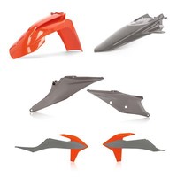 Acerbis Kunststoff Set Grey / Orange KTM EXC 150 Tpi 2020 2021 2022 2023