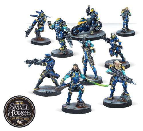 STARMADA ACTION PACK :- O-12, 9 Miniatures, Corvus Belli Infinity Code, NEW