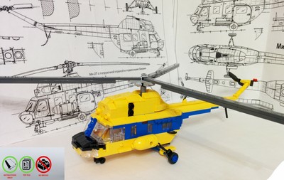 lego moc helicopter