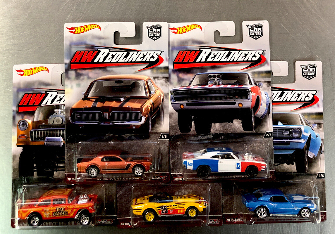 Hot Wheels 55 Chevy & Drag Races セット HOT WHEELS REDLINERS (SET OF 5) CAR CULTURE REALRIDERS '55