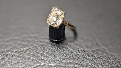 3.76 Carat Diamond Engagement Ring by Frank Darling, IGI Certified Lab Created
