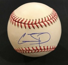 CHRIS PADDACK SHERIFF SAN DIEGO PADRES AUTOGRAPHED SIGNED OML MLB BASEBALL COA