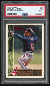 1995 Bowman Bartolo Colon #22 (Rookie Card) PSA 9