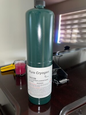 EMPTY Refillable Cryogen Bottle for CANDELA Laser Hair removal machine 1000 GRAM