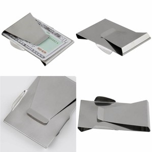 High quality slim clip money clip credit card holder wallet new