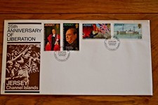 Jersey First Day Cover; May 1970; 25th Anniversary of Liberation