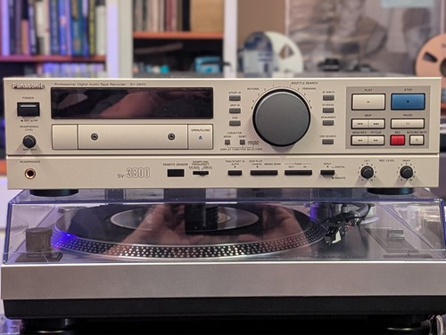 Panasonic SV-3800 Professional Digital Audio Recorder, Low Hours - Works (read!)