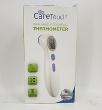 CARE TOUCH INFRARED FOREHEAD THERMOMETER FAST READING NO PROBE COVERS NEEDED