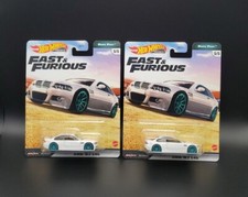 Hot Wheels Premium Fast & Furious-Euro Fast 5/5 BMW M3 E46 Real Riders Lot Of 2