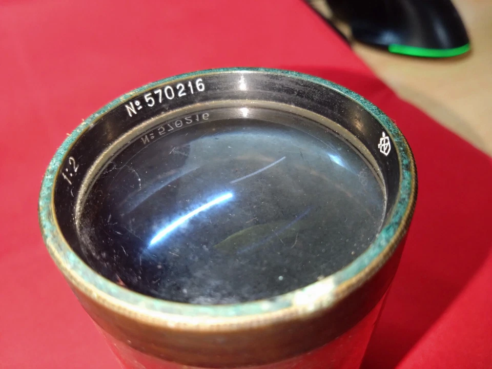 lente LOMO P-5 "P" 1:2 110mm proyector URSS Foto 2 de 4