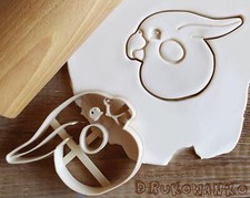 Cortador de galletas Sweet Bird Birds - Ara, cacatúa, agapornis, periquito salvaje