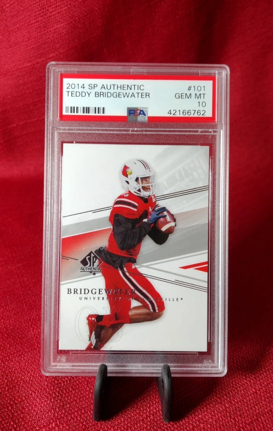 Teddy Bridgewater SP Authentic #101 Base