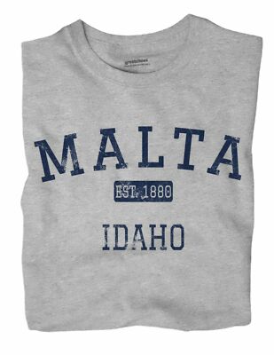 Malta Idaho ID T-Shirt EST