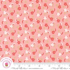 Moda SUNWASHED 29162 22 PINK Coral Floral COREY YODER Quilt Fabric