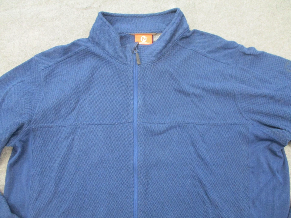 Merrell Jacket Mens 2XL XXL Blue Full Zip Outdoor Hiking Camping Adult * - Image 2 of 4