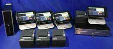 MICROS/ORACLE RES 3700 v 5.5  - 4x 10"  MTABLET TERMINAL BUNDLE w/ Basic set up