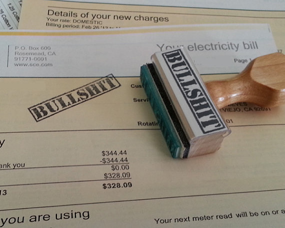 BULLSHIT Rubber Stamp | eBay