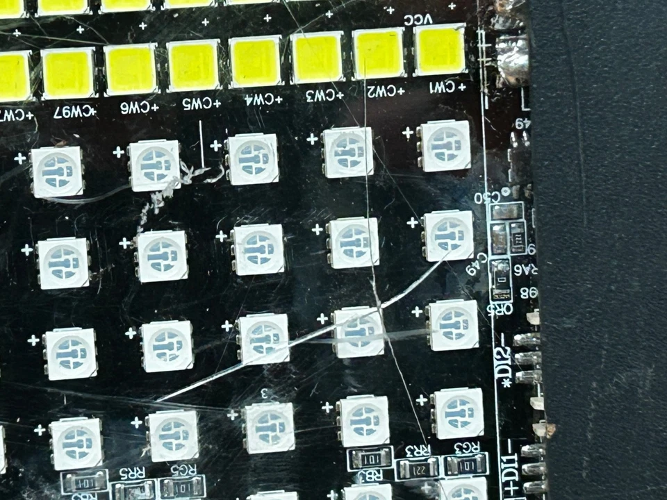 DMX Controlled LED Strobe Light Power Con Connector Tested And Working  - Image 2 of 4