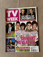 Vintage television - "Australian TV Week" Mar 2008 Miley Cyrus Dean Geyer