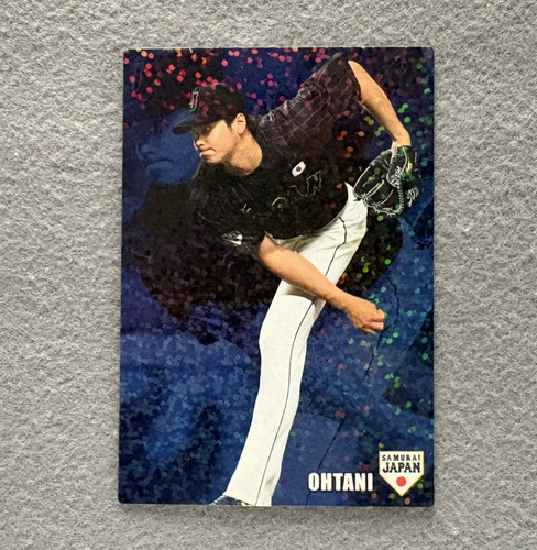 2016 Calbee Shohei Ohtani Samurai Japan #SJ-07 NPB Nippon Ham Fighters Pre-MLB