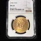 1900 $20 LIBERTY HEAD DOUBLE EAGLE GOLD COIN *NGC CERTIFIED MS-64* UNCIRCULATED