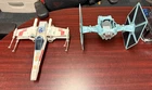 New ListingLot of 3 Kenner POTF Star Wars X-Wing Fighter Jet , Tie Fighter, Landspeeder