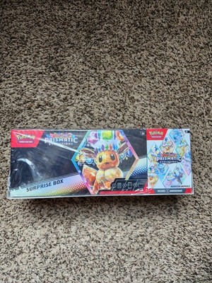 Prismatic Evolutions Booster Bundle + Surprise Box Bundle Sam's Club Sealed