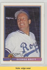 1991 Bowman George Brett #300 HOF READ 0b3