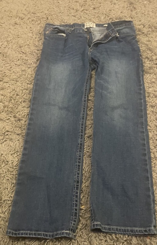 Ariat Relaxed Bootcut M4 40/32 Straight Denim Blue Jeans